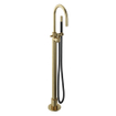 Hotbath Cobber badmengkraan vloermontage geborsteld messing SW157886
