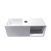Wiesbaden Julia fontein met nis 54 x 20 x 20 cm solid surface mat wit SW641775