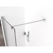 Wiesbaden Comfort Paroi de douche italienne avec profil mural 70x200cm verre avec film nano 10mm SW10409