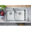 Hansgrohe Metris Select 2-gats keukenmengkraan chroom SW541876