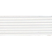 Ceralto Drapé Mural Decor-strip - 7.5x20cm - 12.5mm - Bianco SW669907