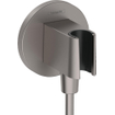 Hansgrohe Fixfit support de douchette + coude de raccordement Brushed Black chr SW773882