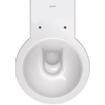 Duravit Starck 1 WC suspendu 57,5cm avec bride cuvette profonde blanc 0295909