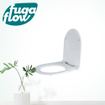 FugaFlow Efficiente Acces Abattant WC - quickrelease - softclose - duroplast - 43.3x36.0x3.8cm - blanc brillant SW1123445