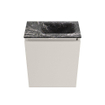 MONDIAZ TURE-DLUX Meuble de toilette 40cm Linen. Lavabo EDEN Lava position droite. Avec 1 trou de robinet. SW1103854