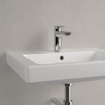 Villeroy et Boch Subway 2.0 Lavabo face inférieure meulée 60x47cm avec trou pour robinetterie avec trop plein Blanc 1024125