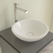 Villeroy & Boch Loop lavabo sur pied 38 cavec avec trop-plein incl. bouchon blanc MODÈLE D'EXPOSITION SHOW21562