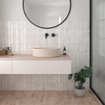 Terravito Ardeno Koko Voor wandtegel - 150x50cm - 8mm - Wit SW1150704