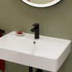 Hansgrohe Vernis Blend Mitigeur de lavabo - 10cm - monocommande - CoolStart - avec bonde - noir mat SW1174280