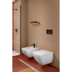 Villeroy & Boch Venticello abattant de WC - avec abattant avec softclose et quick release inox/blanc stone SW209654