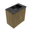 Mondiaz JOYA-DLUX Meuble de toilette 40cm - couleur Dusk - Vasque FAYE position Droite 1 trou de robinet couleur Lava. SW1423192