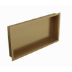 Fortifura Galeria Inbouwnis - 30x60x10cm - Geborsteld Messing PVD (Goud) SW798749