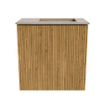 Mondiaz JOYA-DLUX Meuble de toilette 40cm - couleur Oak - Lavabo FAYE position Droite Sans trou de robinet couleur Arena SW1423839