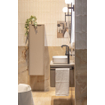 HR Meubles de salle de bain Note vasque - 37x12cm - à poser - céramique - blanc mat SW369755