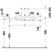 Duravit 2nd floor lavabo à poser 58x41,5 cm sans trop-plein blanc 0290367