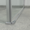 Marenza Neptune Douchecabine - 1 draaideur - Zijwand - 90x90x200cm - 6mm veiligheidsglas - anti kalk - chroom SW238231