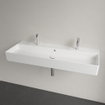 Villeroy & Boch Memento 2.0 lavabo - dessous meulé 120x47cm - avec trop-plein 2 trous de robinet blanc 4A22CK01 SW354354