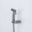 Fortifura Calvi Bidet Handdouche - Geborsteld Gunmetal PVD SW970019