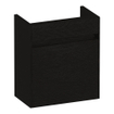 BRAUER Inspire meuble de lavabo lave-mains - 40x45x22cm - porte ouvrant vers la droite - sans poignée - Timber Black SW1199124
