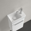 Villeroy & Boch Avento lave-mains 1 trou de robinet à droite sans trop-plein 36x22cm - Ceramic+ stone white SW445852