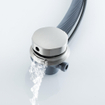 Fortifura Calvi Système vidage remplissage - manette - prolongé - inox brossé SW1381751