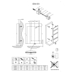Plieger Genua EVO designradiator horizontaal 1125x550mm 471W wit SW224537