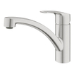 GROHE Eurosmart Mitigeur de cuisine - bec pivotant - SuperSteel brossé SW536454