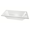 Baignoire Xenz Bodysize - 190x90cm - avec trop-plein - sans bonde - Acrylique Blanc SW103430