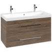 Villeroy & Boch Avento Meuble sous-lavabo - 2 tiroirs à extraction - 976 x 514 x 484 mm - Arizona Oak SW919829