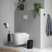 Brauer Black Edition Toilet Accessoireset - 3-delig - mat zwart SW1164578