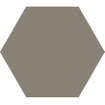 Terravito Bereno wand- en vloertegel - 15x17cm - 9mm - Zeshoek - Taupe mat SW476710