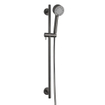 Wiesbaden UniMatch Cadans glijstangset compleet met handdouche 3 standen Ø 8 cm gunmetal PVD SW454658