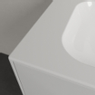 Villeroy & Boch Finion Lavabo pour meuble 80x50cm avec 1 trou pour robinetterie ceramic+ sans trop-plein blanc SW106520