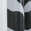 Sealskin zebra rideau de douche 180x200 cm peva noir/blanc SW699501
