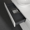 Villeroy & Boch Legato meuble sous-lavabo - 160x55cm - 4 tiroirs Blanc brillant SW479599