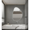 FugaFlow Eccelente Arredo Miroir Sim - 120x80cm - éclairage - chauffage miroir - horizontal/vertical - organique SW1469325