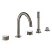 Grohe Atrio private collection 5-gats badrandmengkraan hard graphite geb SW929924