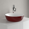 Villeroy & Boch Artis opzetwastafel - 43cm - rond bordeaux SW644082