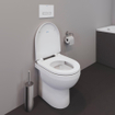 Duravit Durastyle toilettes debout btw sans rebord avec chasse d'eau profonde pk blanc SW527888