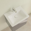 Villeroy & Boch Subway 2.0 lave-mains pour meuble 50x40cm - 1 trou de robinet avec trop-plein blanc 1024205