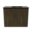Mondiaz JOYA 50cm meuble de toilette - couleur Shadow - Vasque FAYE position Droite Sans trou de robinet couleur Urban. SW1421463