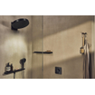 Hansgrohe Rainfinity Coude mural avec tablette à gauche mat noir SW918170