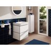 Hansgrohe Xilesa E Meuble sous-vasque - 58x47cm - 2 tiroirs - blanc mat SW1406584