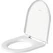 Duravit DuraStyle Basic set de WC au sol à fond creux sans rebord de rinçage 37x48cm avec abattant de WC à fermeture douce blanc SW358501