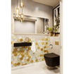 Mondiaz TYNE fontein - 60x23x12cm - wasbak rechts - 1 kraangat - solid surface Urban mat SW704682