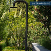 FugaFlow Buitendouche - vrijstaand - RVS 316 - regendouche - handdouche - mat zwart SW890159