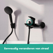 Hansgrohe Logis Mitigeur bain montage murale mat noir SW918268