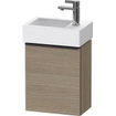 Duravit D-neo Meuble sous vasque 36.4x22.2x44cm 1 porte Chêne (terra) mat SW640609