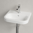 Villeroy & Boch Architectura lave-mains 45x38cm - avec trou de robinet avec trop-plein blanc 1025280