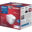 Duravit D-Neo Pack WC suspendu avec abattant softclose – 48 cm – blanc SW710694